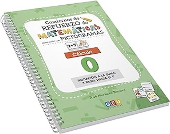 Cuaderno De Refuerzo Con Matemáticas Cálculo 0 Adaptación Con Pictogra