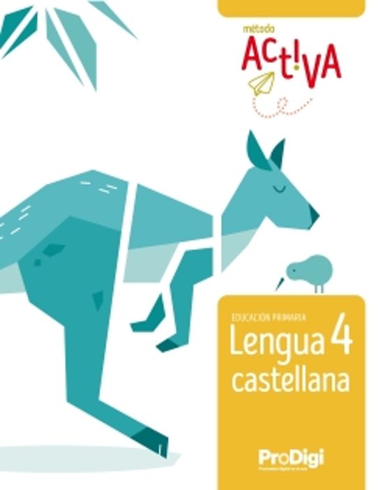 Lengua Castellana 4º Primaria Método Activa 2022