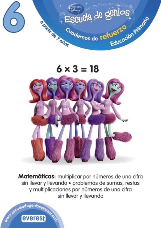 A Partir De 7 Años Competencia Matematica 3º Educacion Primaria Multip