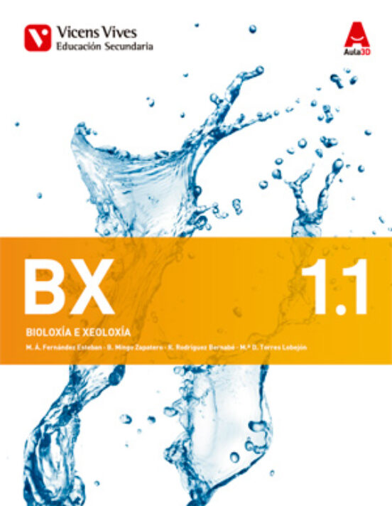 Bioloxia Xeoloxia 1º ESO Trimestral Ed 2015 Galicia