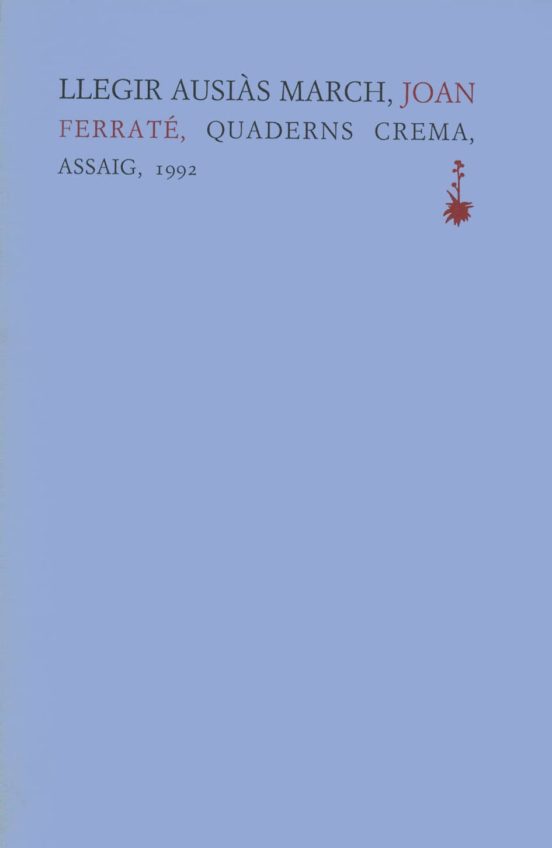 Llegir Ausiàs March
