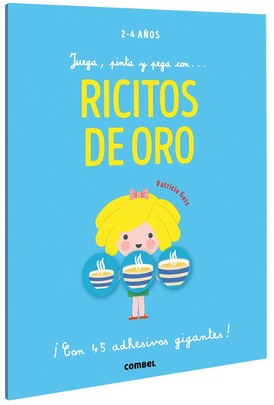 Juega Pinta Y Pega Con Ricitos De Oro