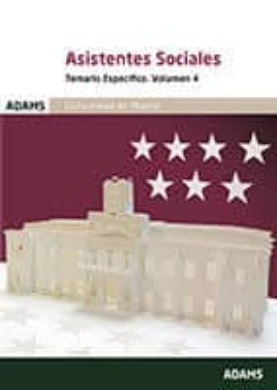 Asistentes Sociales Temario Especifico Volumen 4 Comunidad De Madrid