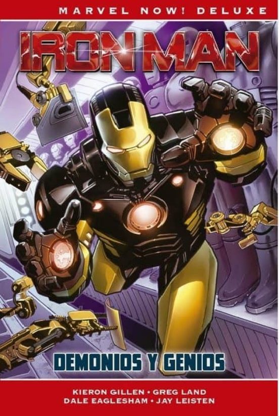 Iron Man De Kieron Gillen 1: Demonios Y Genios