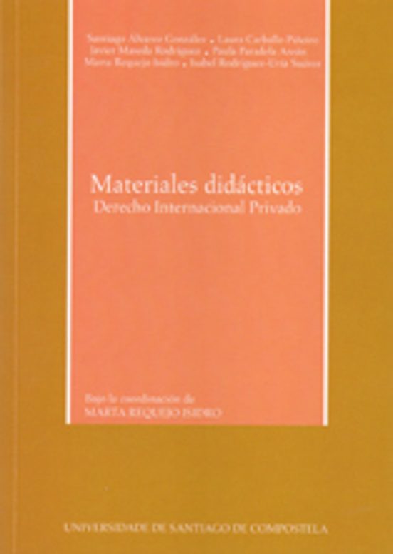 Materiales Didacticos: Derecho Internacional Privado