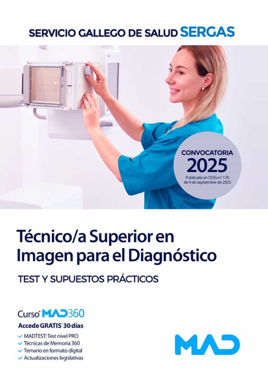 Técnico/a Superior En Imagen Para El Diagnóstico Del Servicio Gal Lego