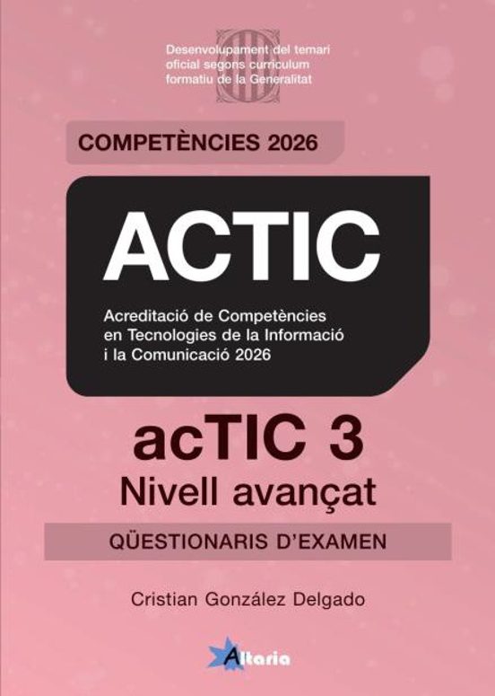 Actic 3 - Nivel Avançat. Qüestionaris 2026