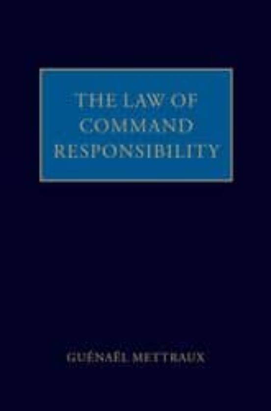 The Law Of Command Responsibility