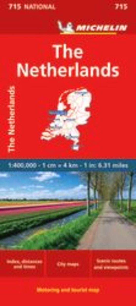 Mapa National The Netherlands 11715