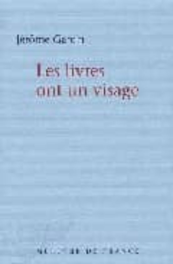 Les Livres Ont Un Visage