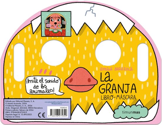 La Granja. Libro-máscara
