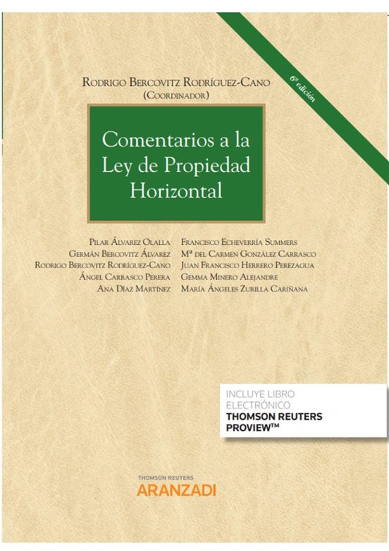 Comentarios a la Ley de Propiedad Horizontal