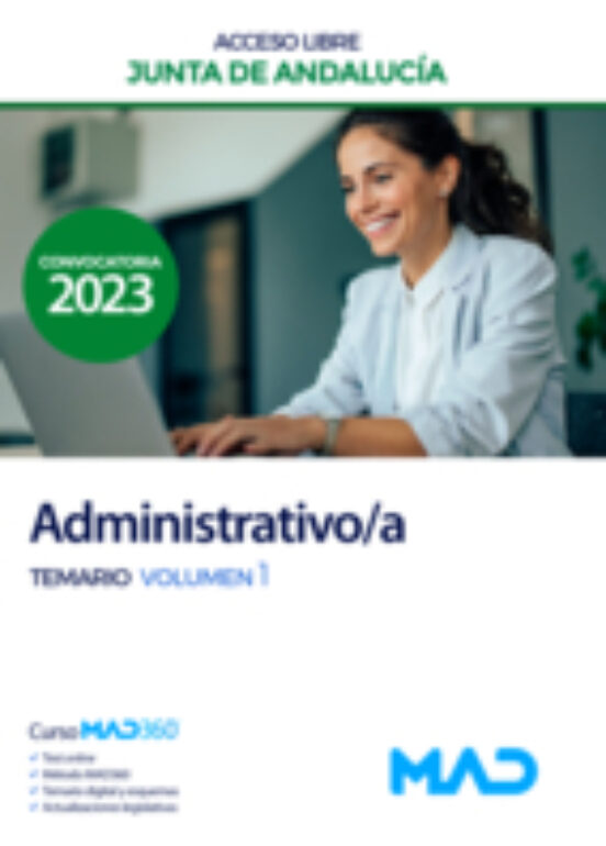 Administrativo/a . Temario Volumen 1 Junta De Andalucia