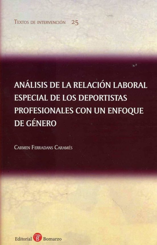 Análisis De La Relación Laboral Especoalñ De Los Deportistas Prof Esio
