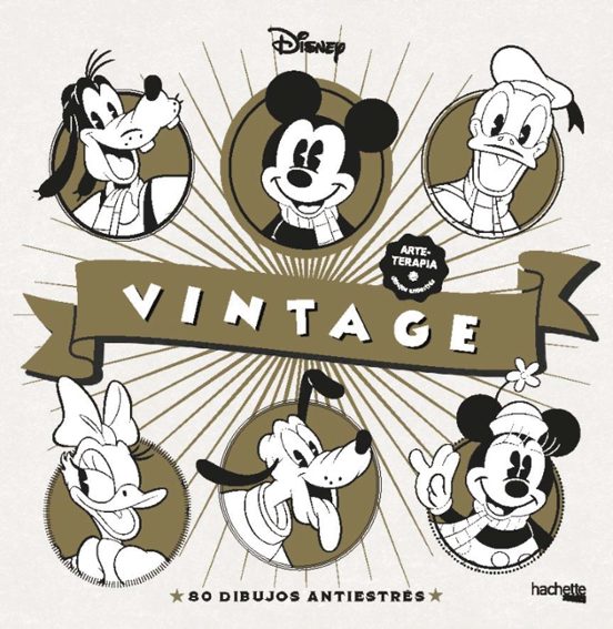 Arteterapia: Disney Vintage