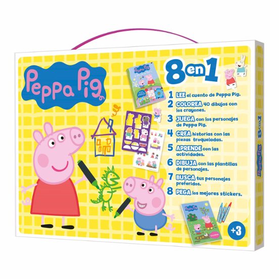 Maletin 8 En 1 Peppa Pig
