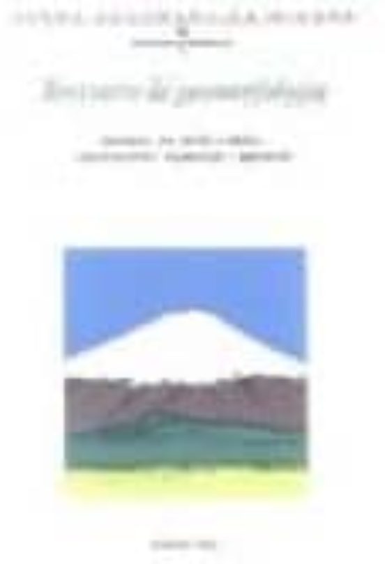 Breviario De Geomorfologia