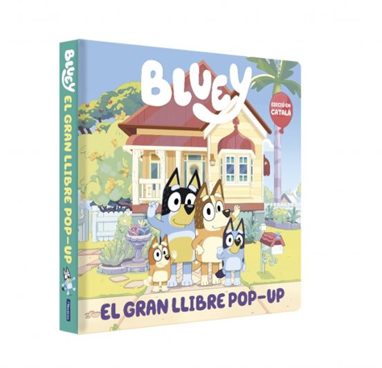Bluey. Llibre de cartró amb solapes - El gran llibre Pop-up de Bluey