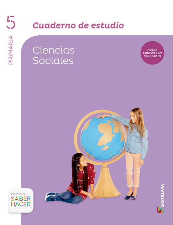 Ciencias Sociales 5º Primaria Cuaderno Estudio Ed 2015
