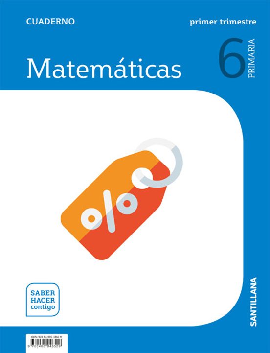 Matematicas 6º Educacion Primaria Cuaderno 1 Saber Hacer Ed 2019 Cast