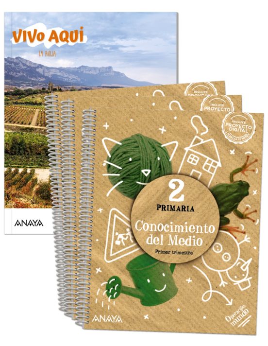 Conocimiento del Medio 2º Educacion Primaria Operación Mundo la Rioja