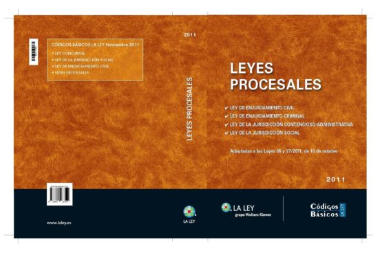 Codigo Basico Leyes Procesales 2011