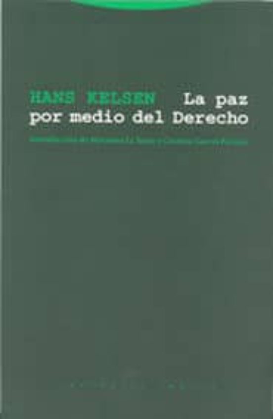 La Paz Por Medio Del Derecho
