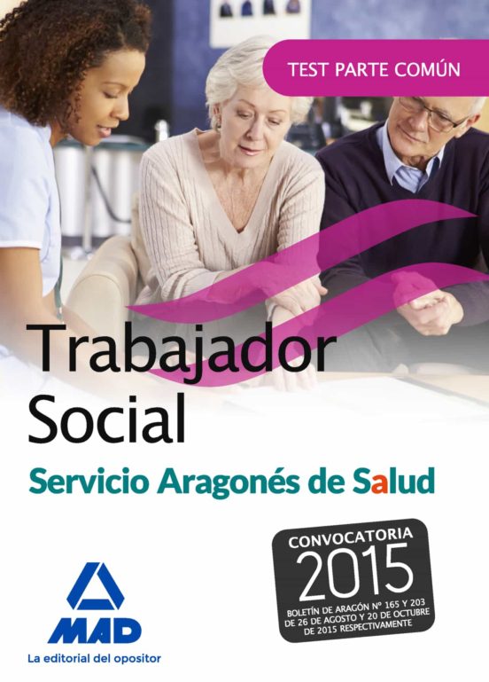 Trabajador Social Del Servicio Aragonés De Salud. Test Parte Común