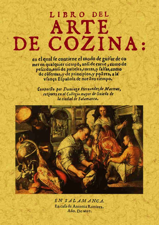 Libro Del Arte De Cocina