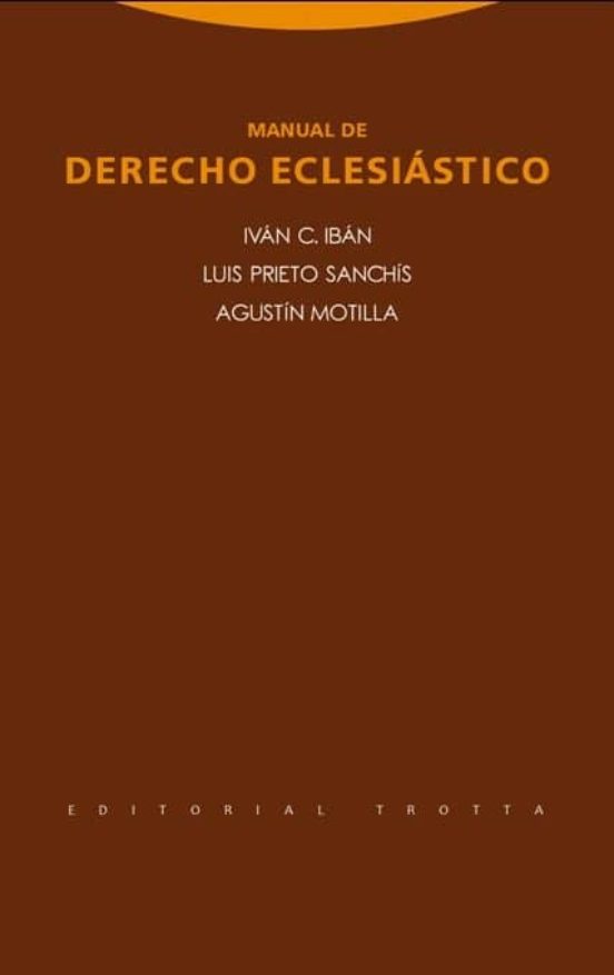Manual De Derecho Eclesiastico