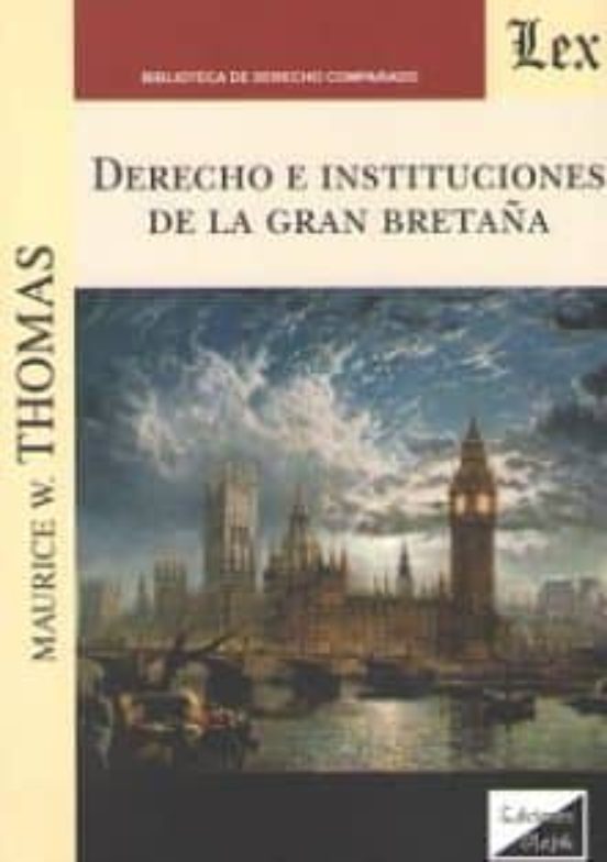 Derecho E Instituciones De La Gran Bretaña