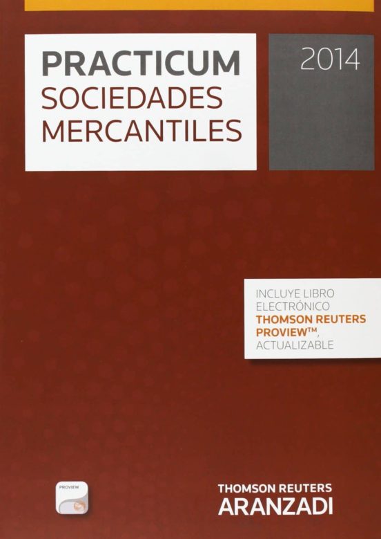 Aranzadi Mercantil Sociedades 2014 Suscripcion