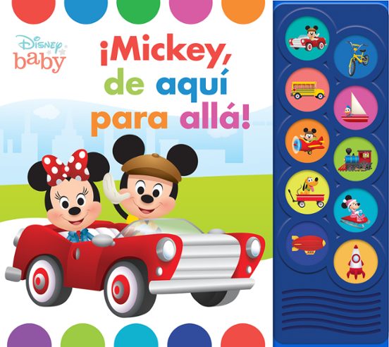 ¡mickey De Aquí Para Allá! Disney Baby