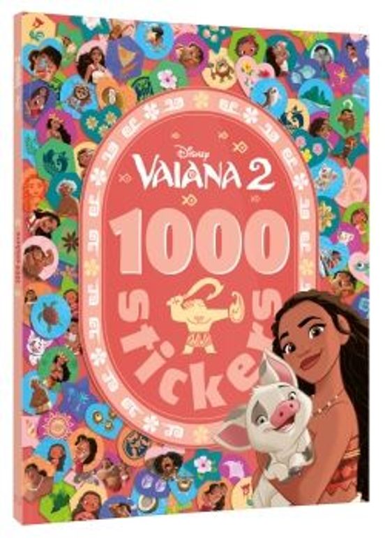 Vaiana 2 - 1000 Stickers - Disney