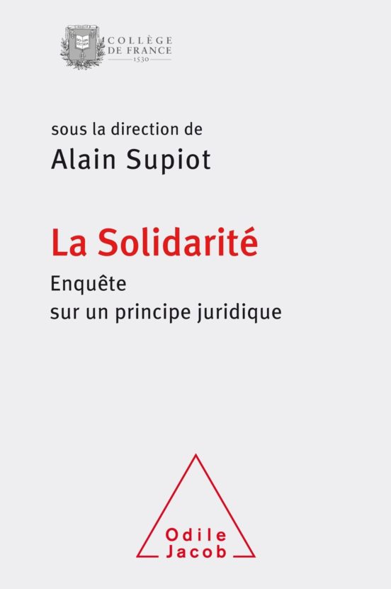 La Solidarite : Enquête Sur un Principe Juridique