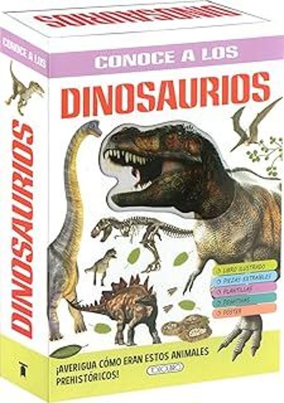 Conoce los Dinosaurios. Caja