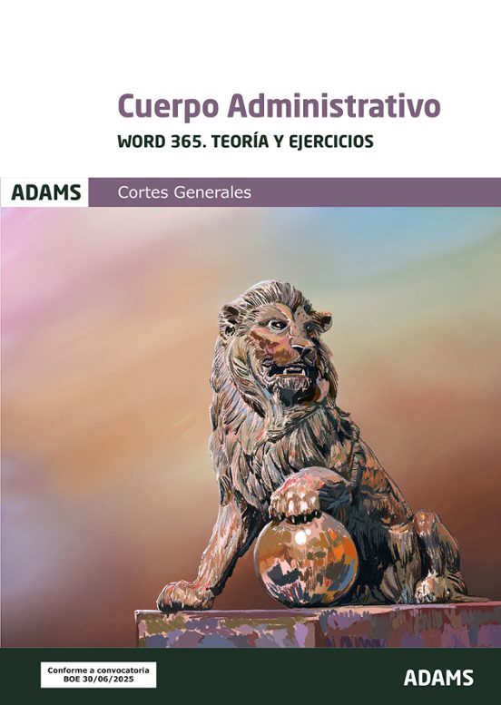 Word Office 365. Cortes Generales. Teoría Y Ejercicios