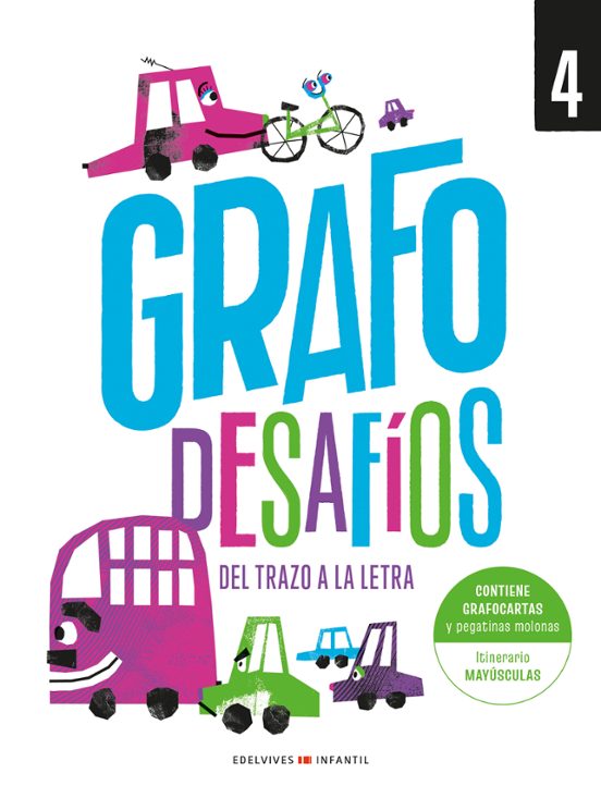Grafomotricidad Creativa. Grafo Desafios. Cuaderno 4