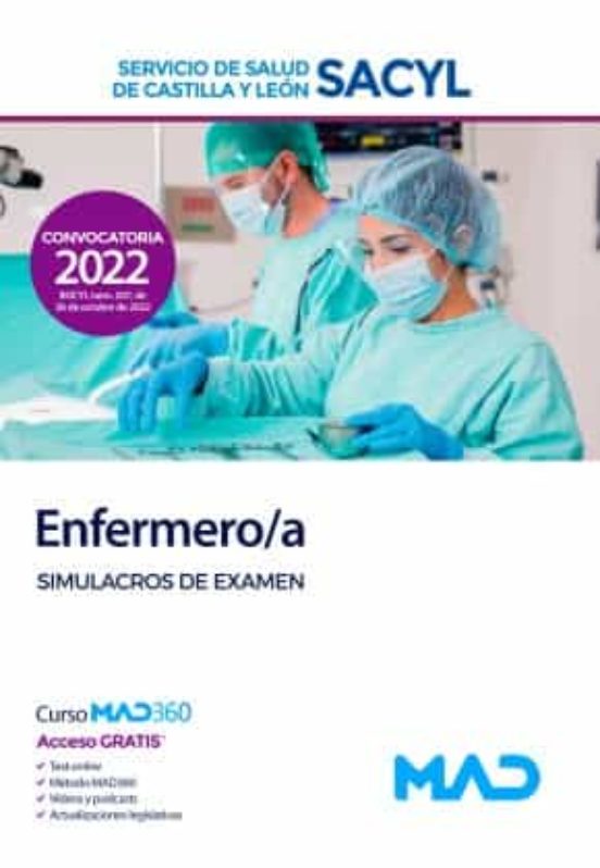 Enfermero/a Del Servicio De Salud De Castilla Y León . Simulacros De Examen