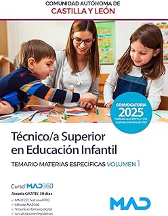 Tecnico Superior En Educacion Infantil De La Administración De La Comu