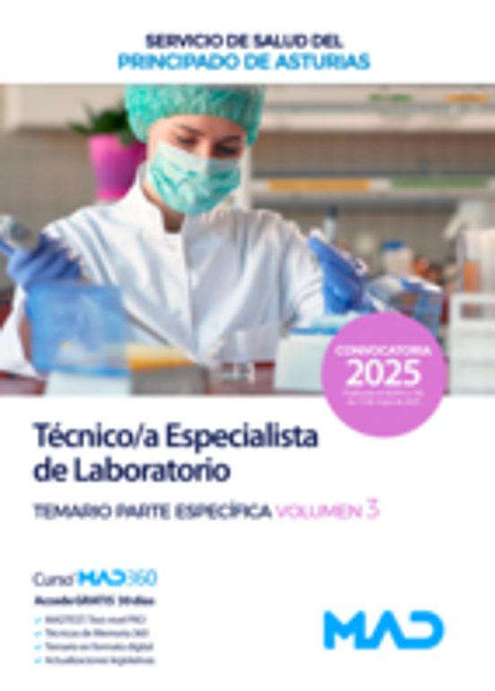 Tecnico Especialista En Laboratorio Del Servicio De Salud Del Principa
