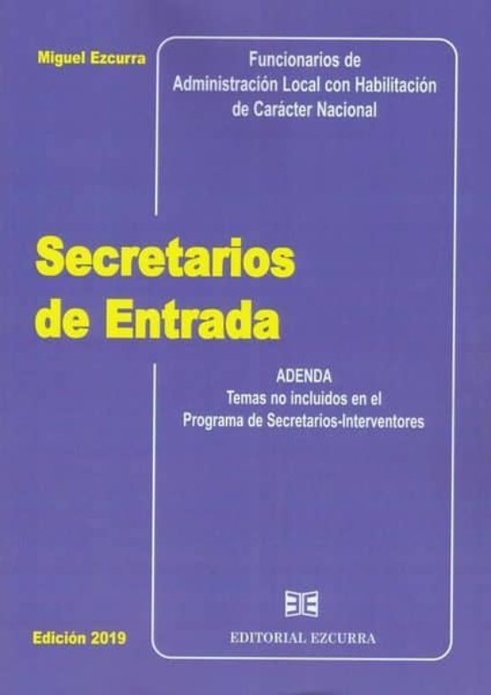 Secretarios de Entrada