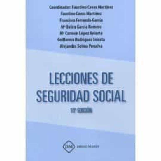 Lecciones De Seguridad Social