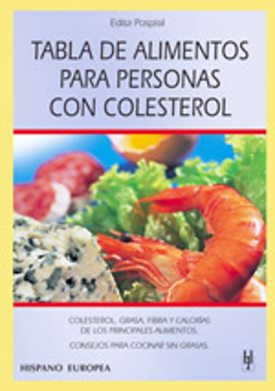 Tabla De Alimentos Para Personas Con Colesterol