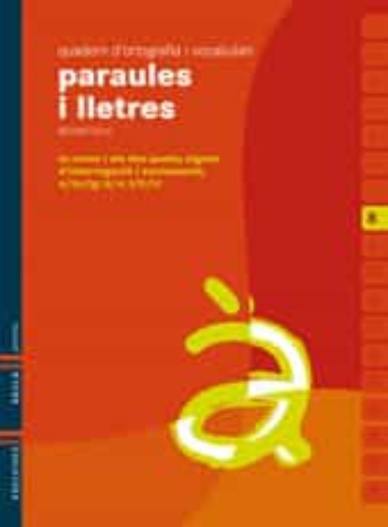 Paraules i Lletres 8 -V- - Infantil Ed 2010 Valencia