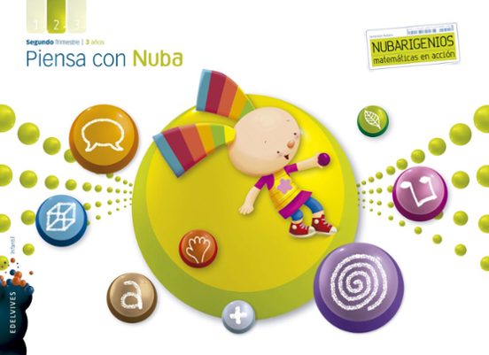 Piensa Con Nuba 3 Años 2º Trimestre Nubarig Ed 2013