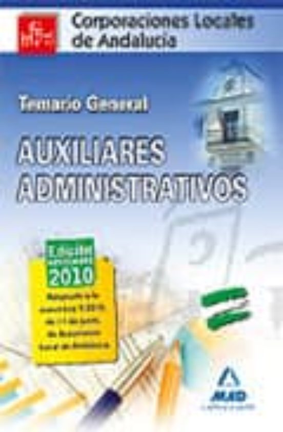 Auxialiares Administrativos. Corporaciones Locales. Andalucía. Temario