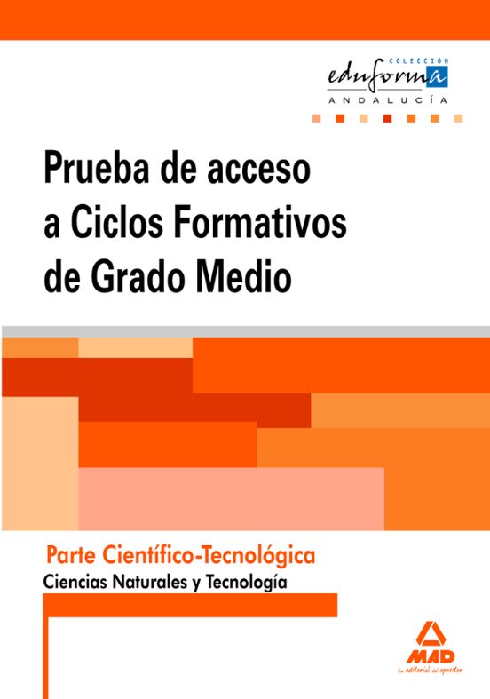 Pruebas de Acceso a Ciclos Formativos de Grado Medio. Andalucia. Parte
