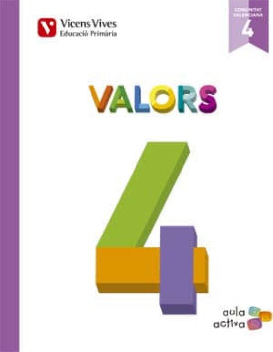 Valors 4º Primaria Aula Activa Ed 2015 Valencia