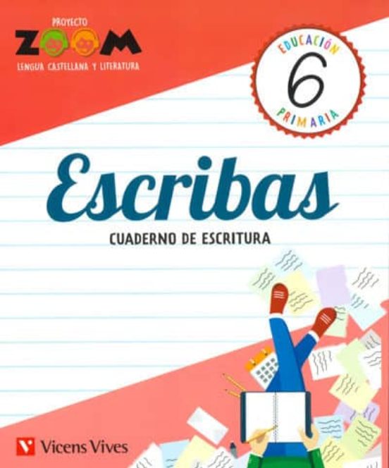 Escribas 6º Educacion Primaria Cuaderno de Escritura Mec